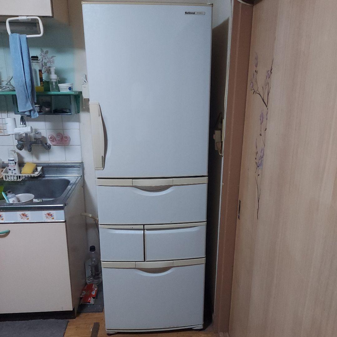 National ホワイト 5ドア冷蔵庫