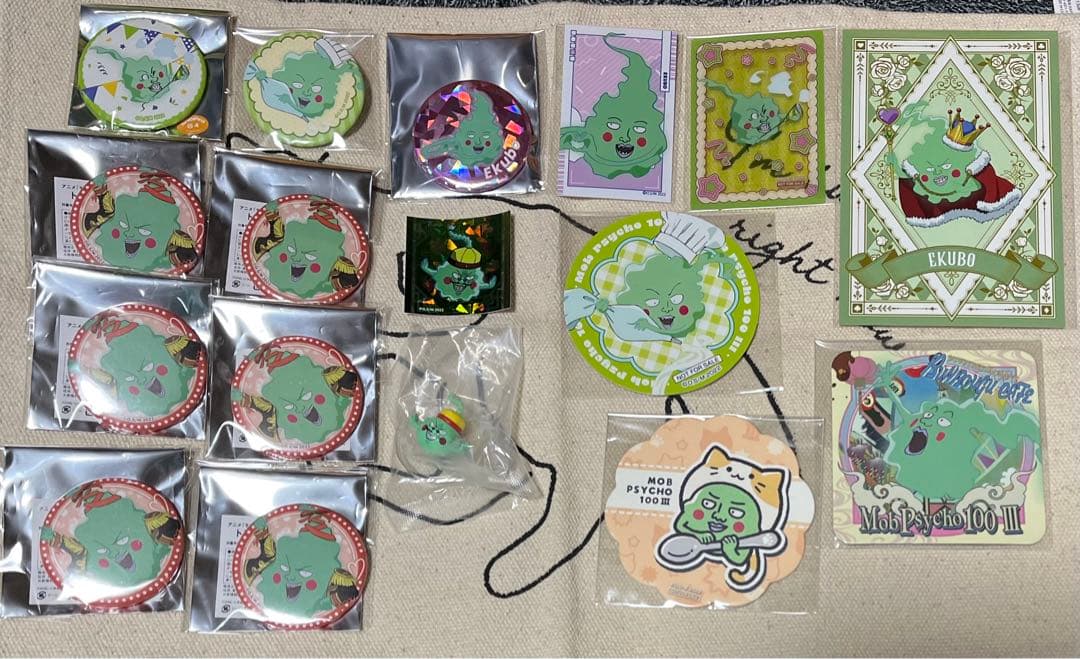 【最終価格】モブサイコ100III グッズまとめ売り エクボ テル 芹沢 ショウ