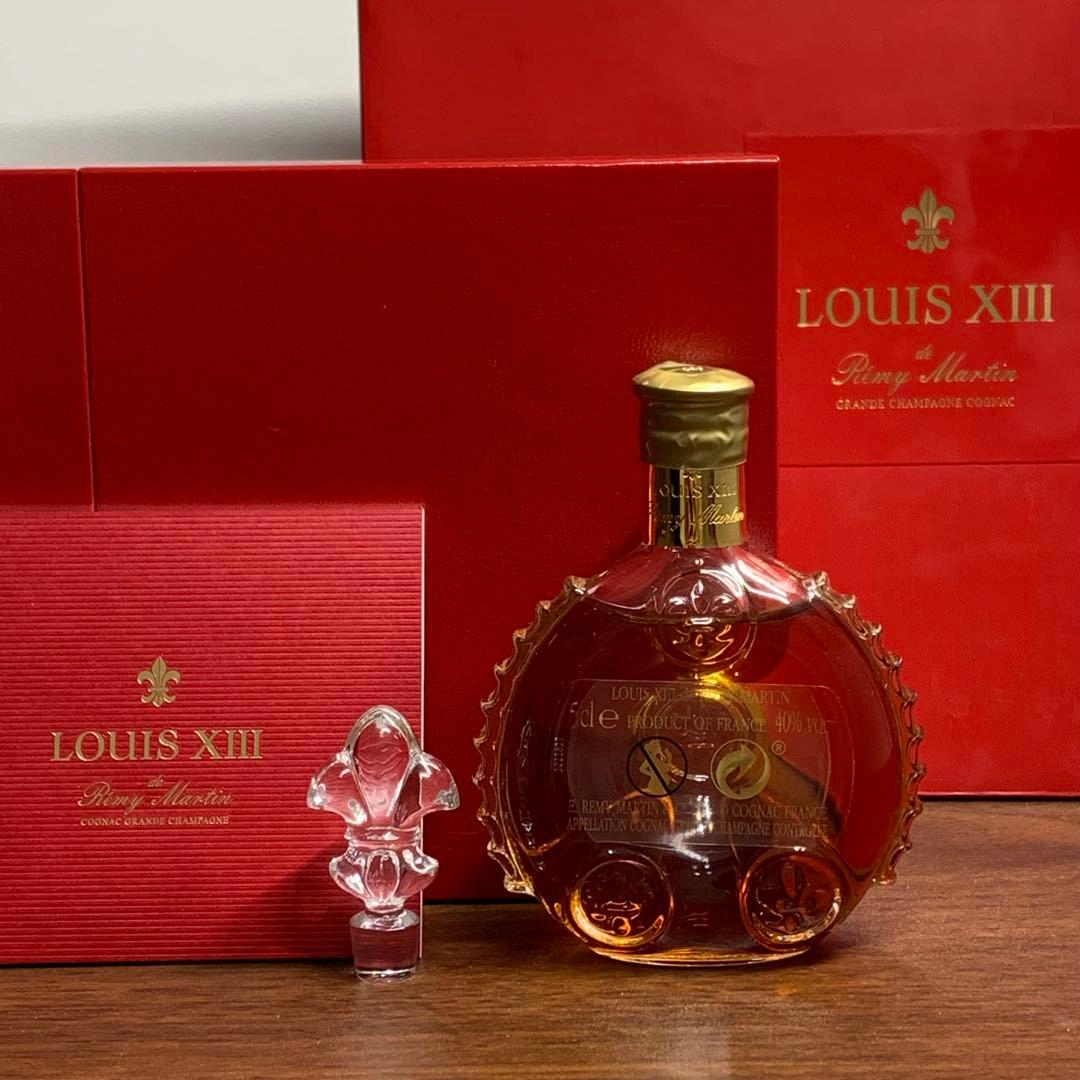 ⚜️現行品⚜️ルイ13世⚜️レミーマルタン⚜️未開封⚜️最高級コニャック⚜️ミニボトル⚜️箱袋