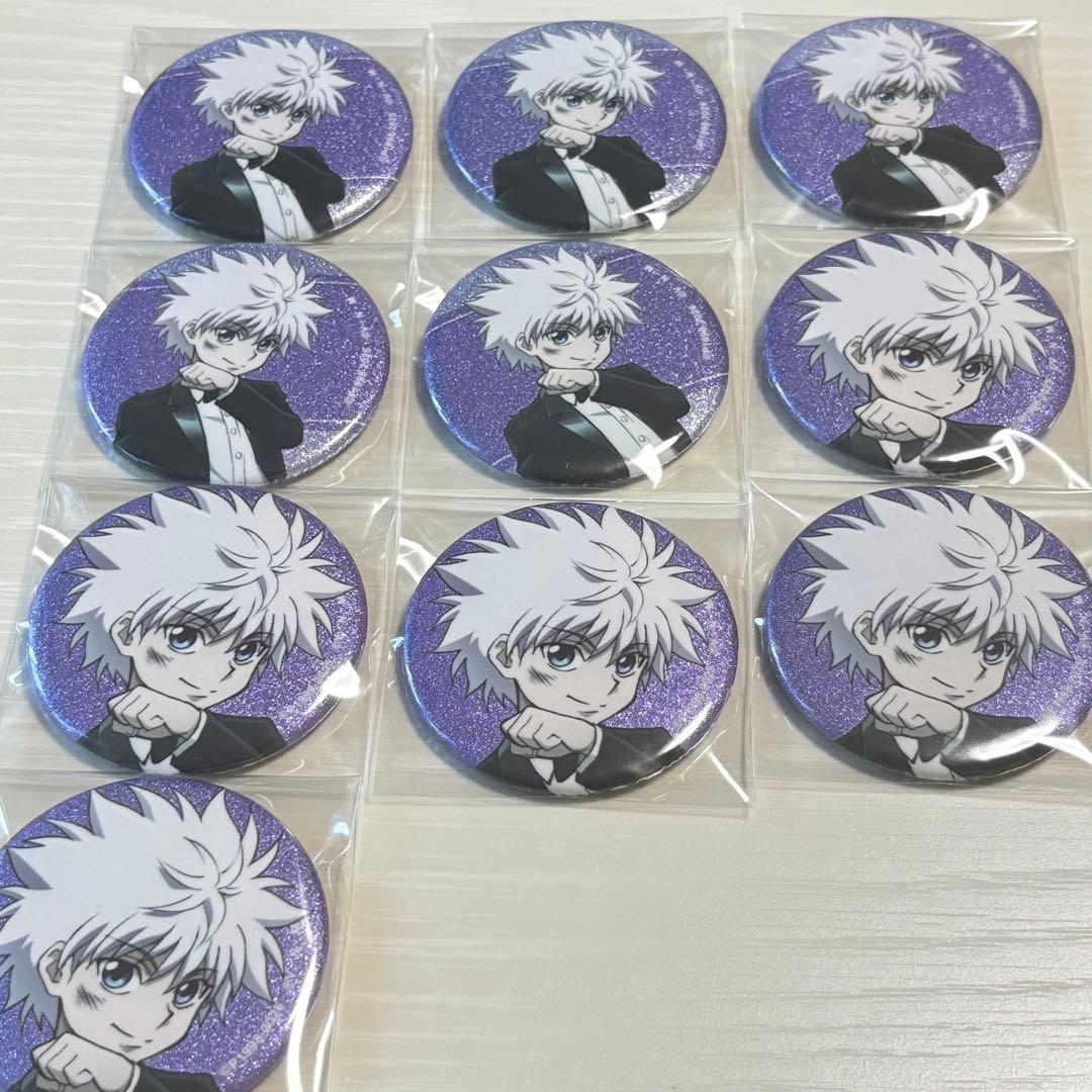 HUNTER×HUNTER アニメイトフェア スーツ 缶バッジ キルア