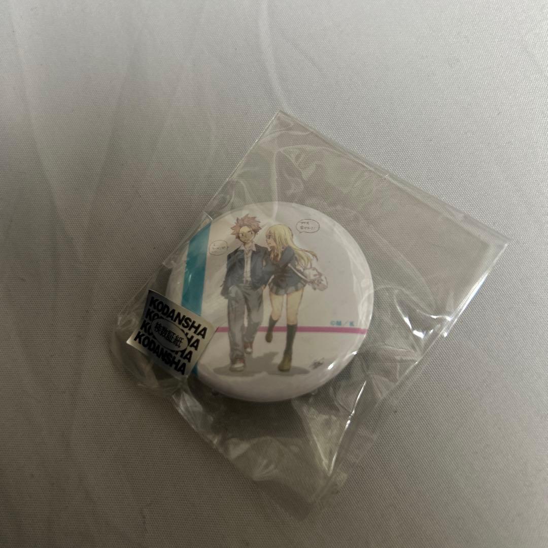 FAIRY TAIL 缶バッジ ナツ ルーシィ ガチャトク