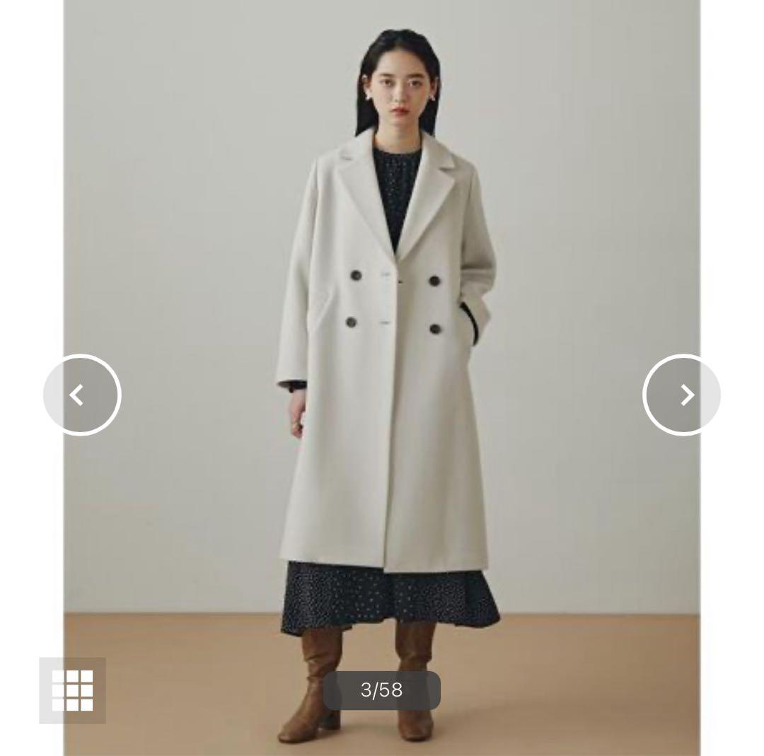 【nyanchu000】インペリアルモッサダブルチェスターコート