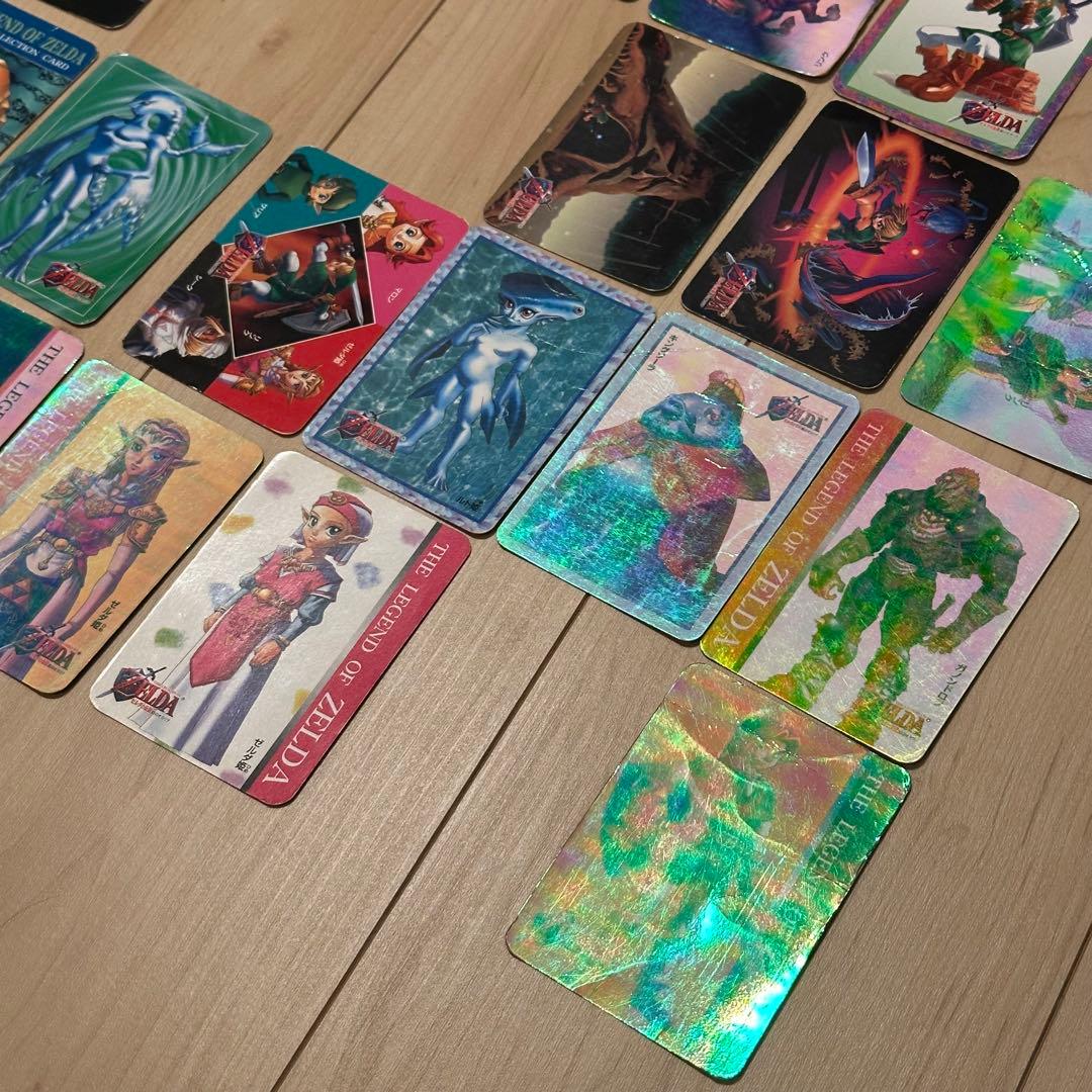 【被りなし43枚】ゼルダの伝説時のオカリナ　ナガサキヤキャンディカードまとめ売り