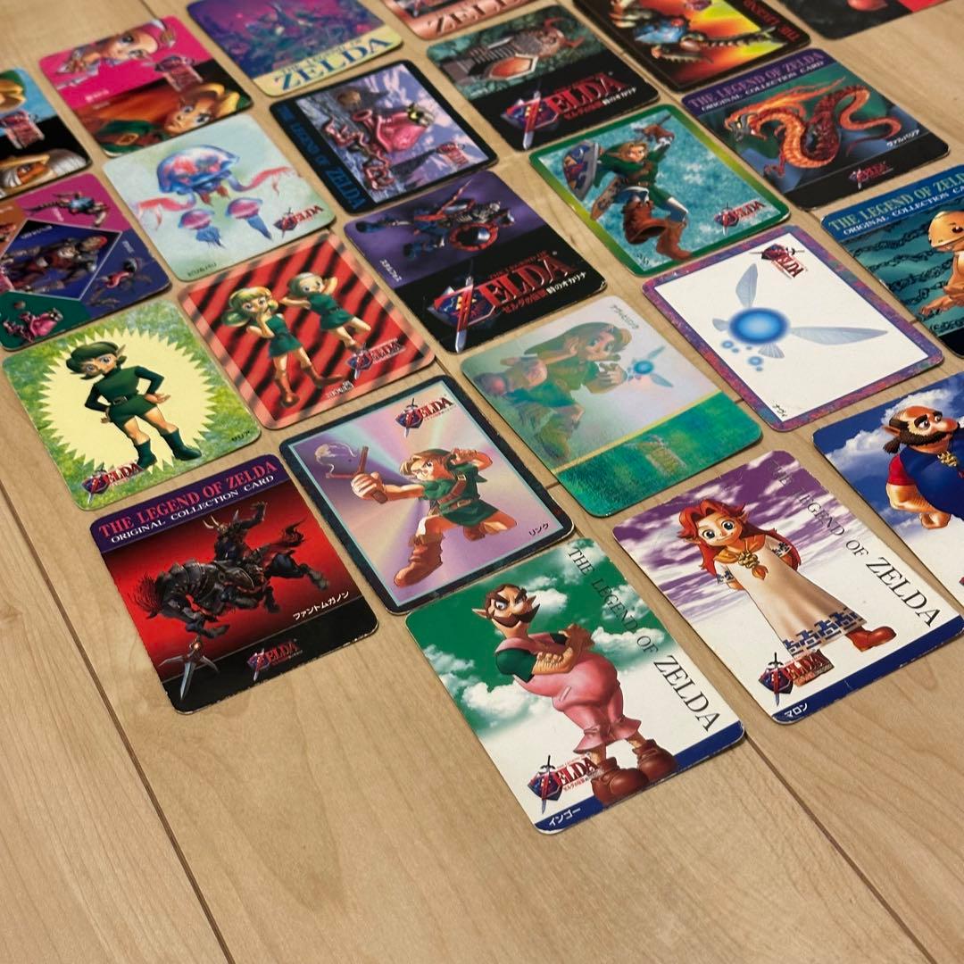 【被りなし43枚】ゼルダの伝説時のオカリナ　ナガサキヤキャンディカードまとめ売り