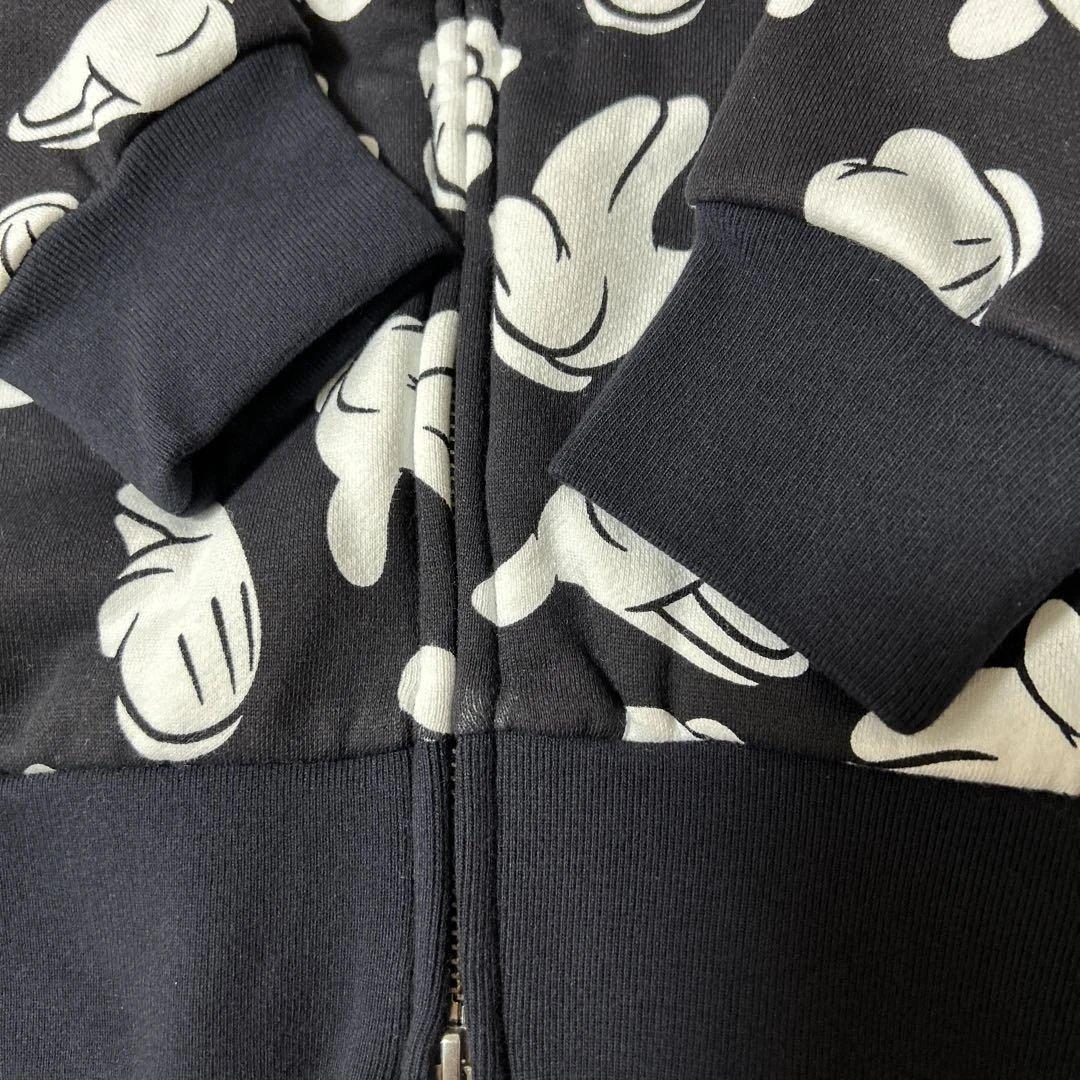 パーリーゲイツ ☆新品タグ付き☆レディース１　裏起毛パーカー　ミッキーコラボ