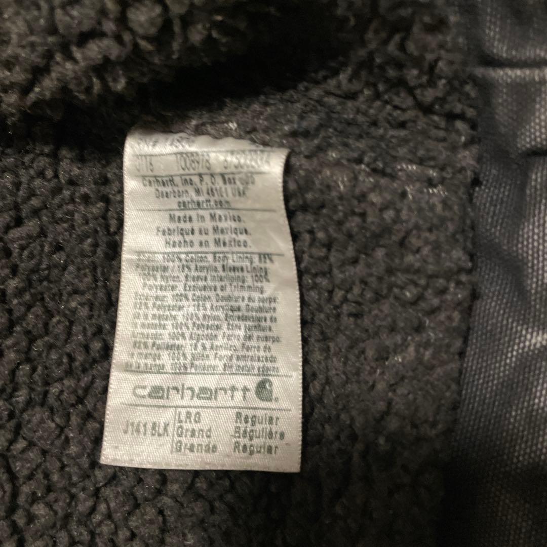 carhartt アクティブジャケット フェード ブラック