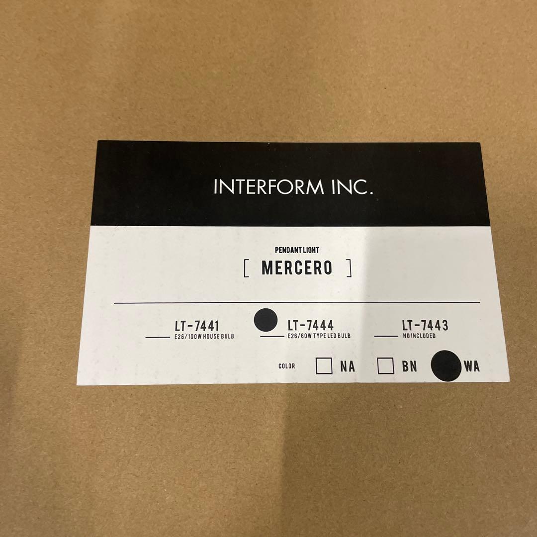 インターフォルム ペンダントライト LT-7444WA