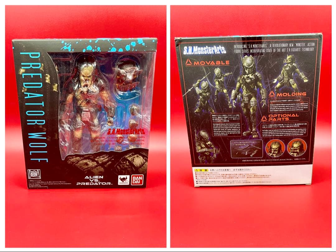わ*ら様 BANDAI S.H.MonsterArts プレデター ウルフ　AV