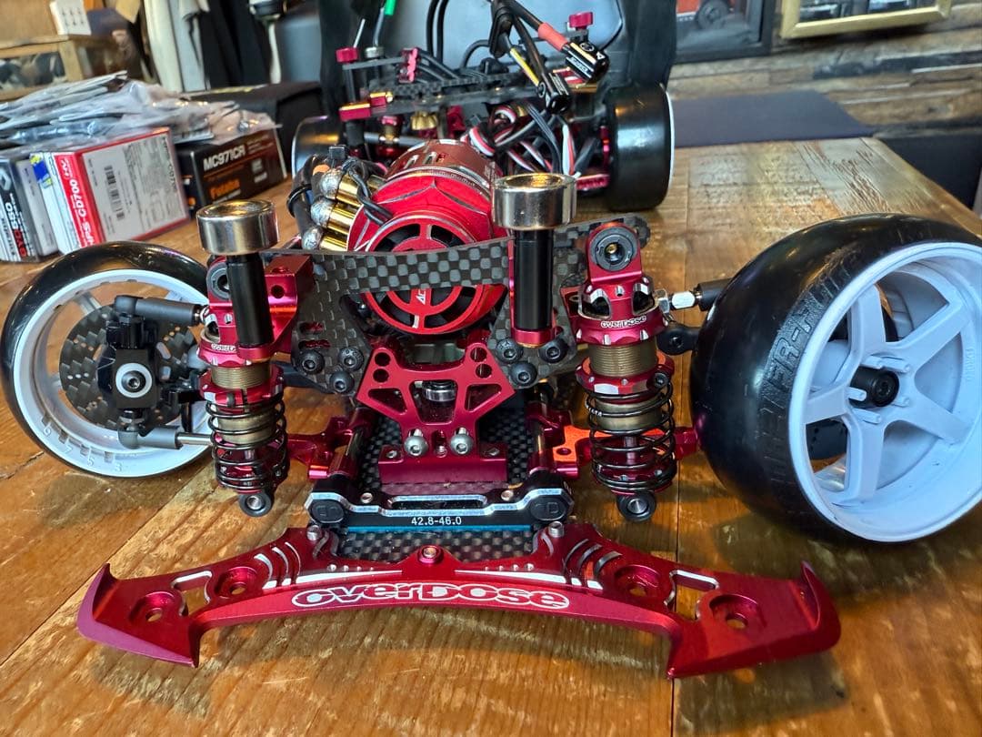 ラップアップV6SP FR-Dレッドエディション美品フルペイントボディ付きメカ有