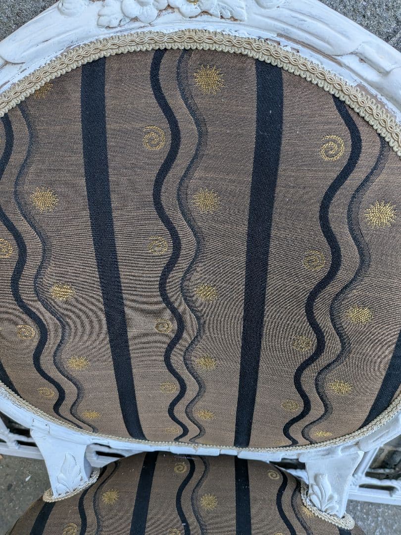 11ーeIeven メダリオンチェア高級家具椅子2脚セット　ジャンク