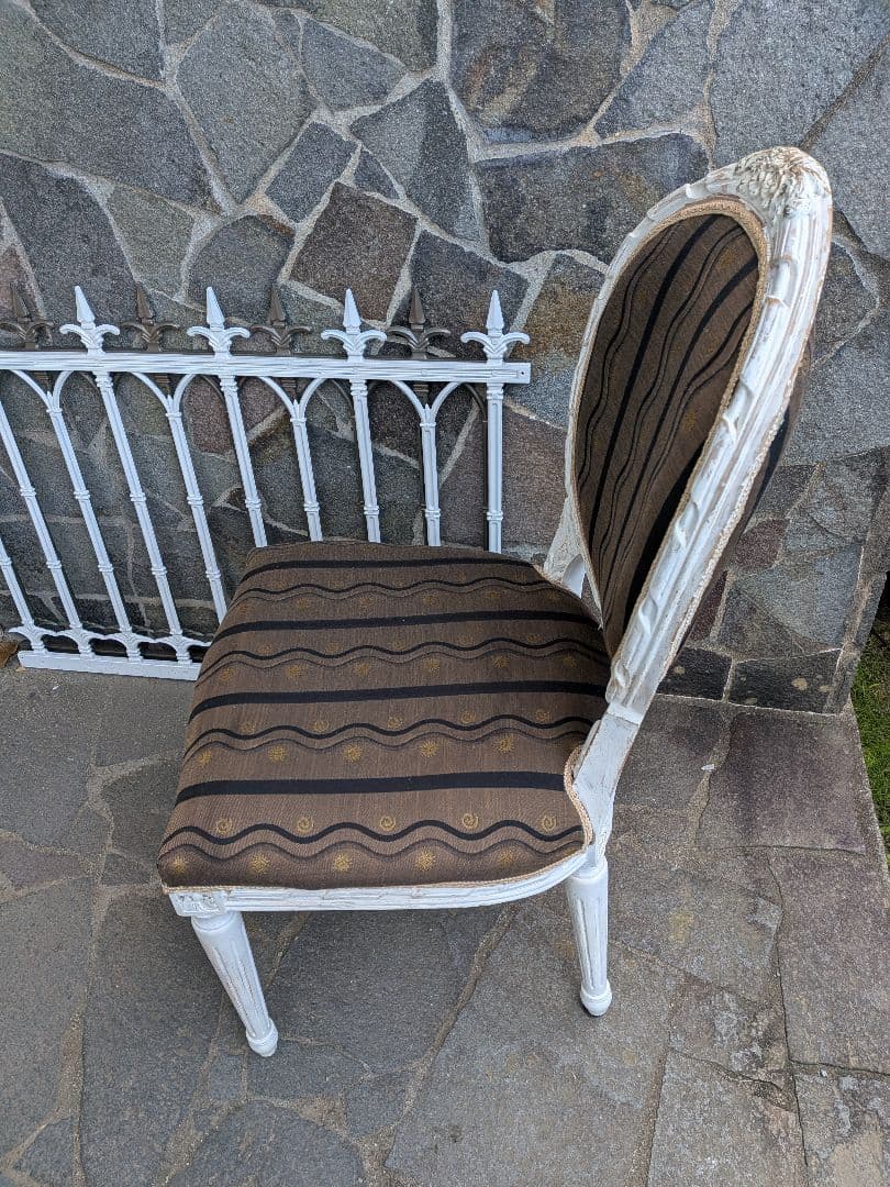 11ーeIeven メダリオンチェア高級家具椅子2脚セット　ジャンク