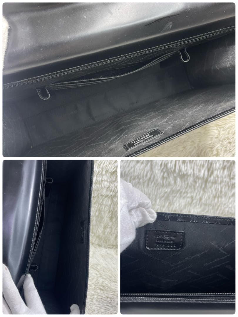 専用‼️Salvatore Ferragaブリーフケース　ガンチーノ柄　ダイヤル式