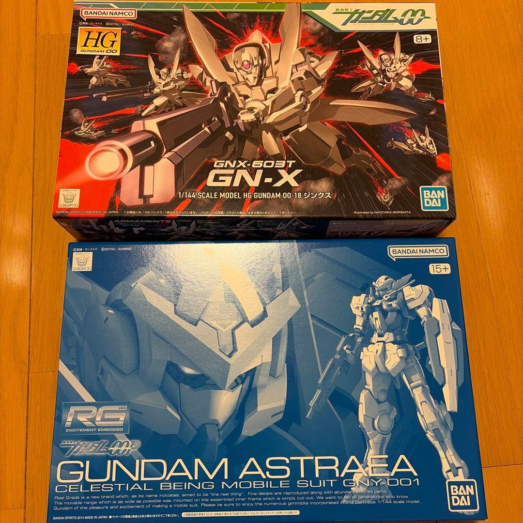 HG RG ダブオー　OO ガンプラまとめて　エクシア　ハルート　サバーニャ等