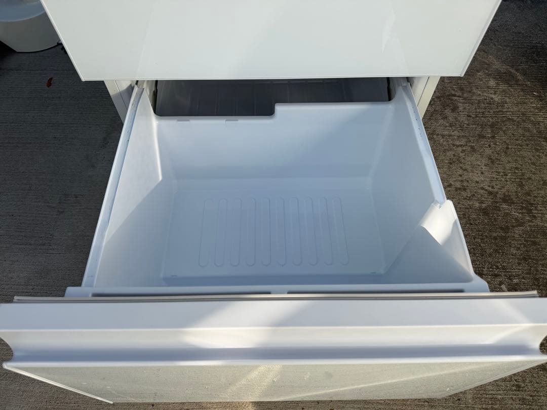 SHARP 5ドア冷蔵庫 SJ-GW41F-W 412L どっちでもドア