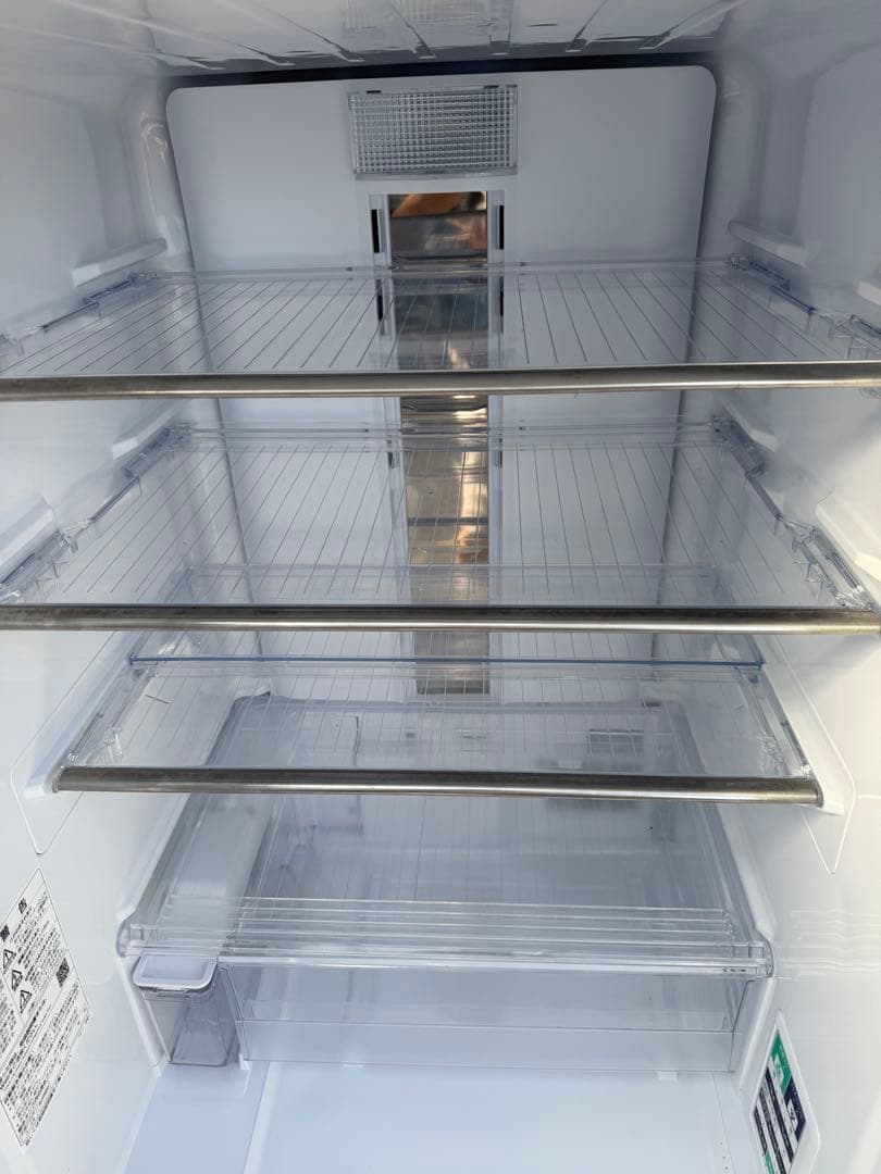 SHARP 5ドア冷蔵庫 SJ-GW41F-W 412L どっちでもドア