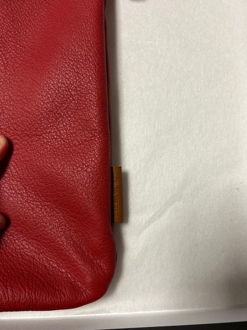 ソメス SOMES ピッコラ キンチャク バッグ 巾着 レザー 牛革