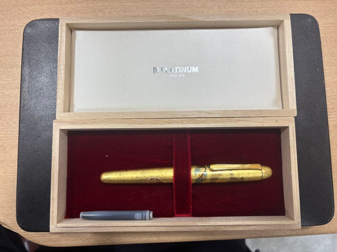 ☆プラチナ 万年筆 松虎　♯3776 14k
