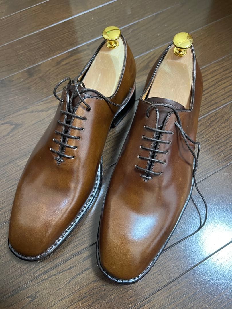 値下げ不可 フェラガモ トラメッザ 6 1/2 EE ブラウン