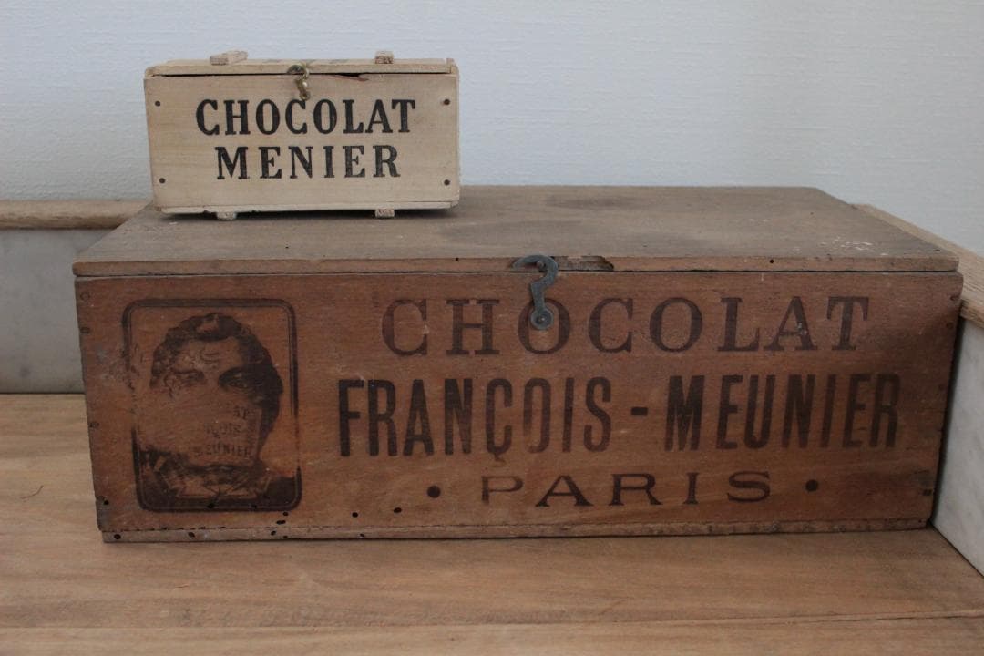 再入荷！美品ショコラティエ『ショコラムニエ』の木箱/ドール・アンティーク