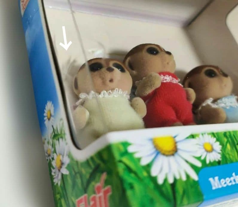 新品　シルバニア　ミーアキャット　赤ちゃん