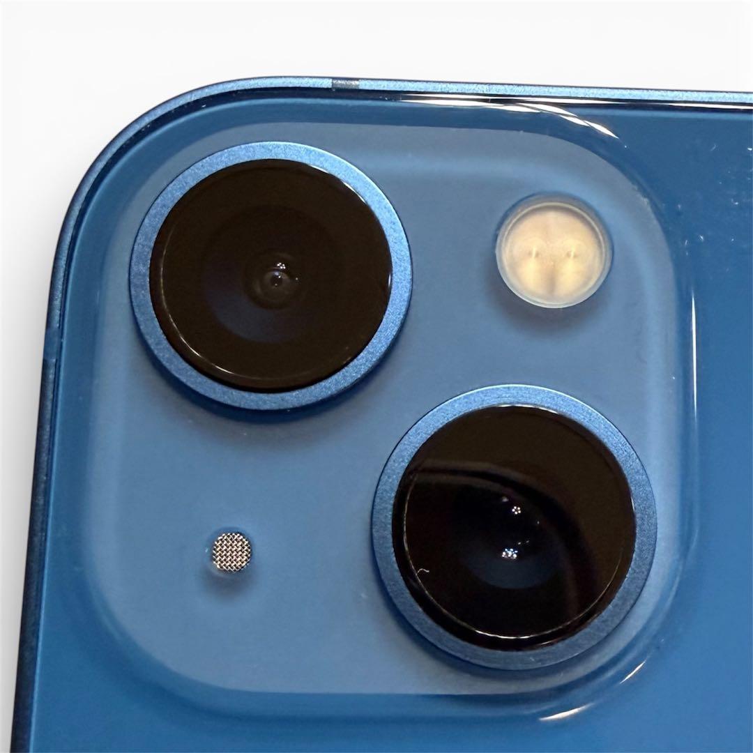 iPhone 13 512GB ブルー SIMフリー バッテリー89% 初期化済