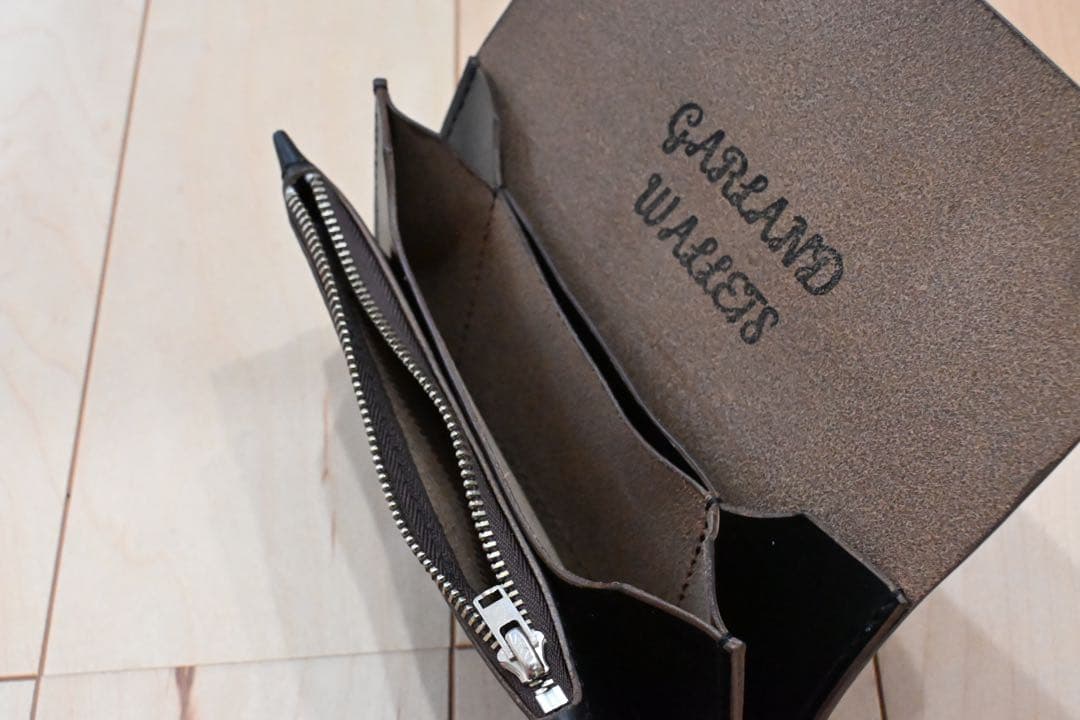 garland wallets クロムエクセルレザー　トラッカーウォレット