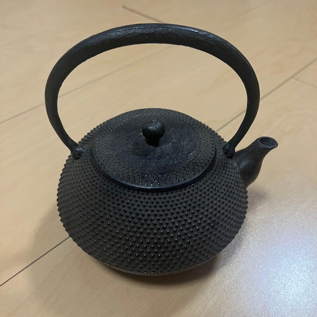 南部鉄器　鉄瓶　南部盛岡