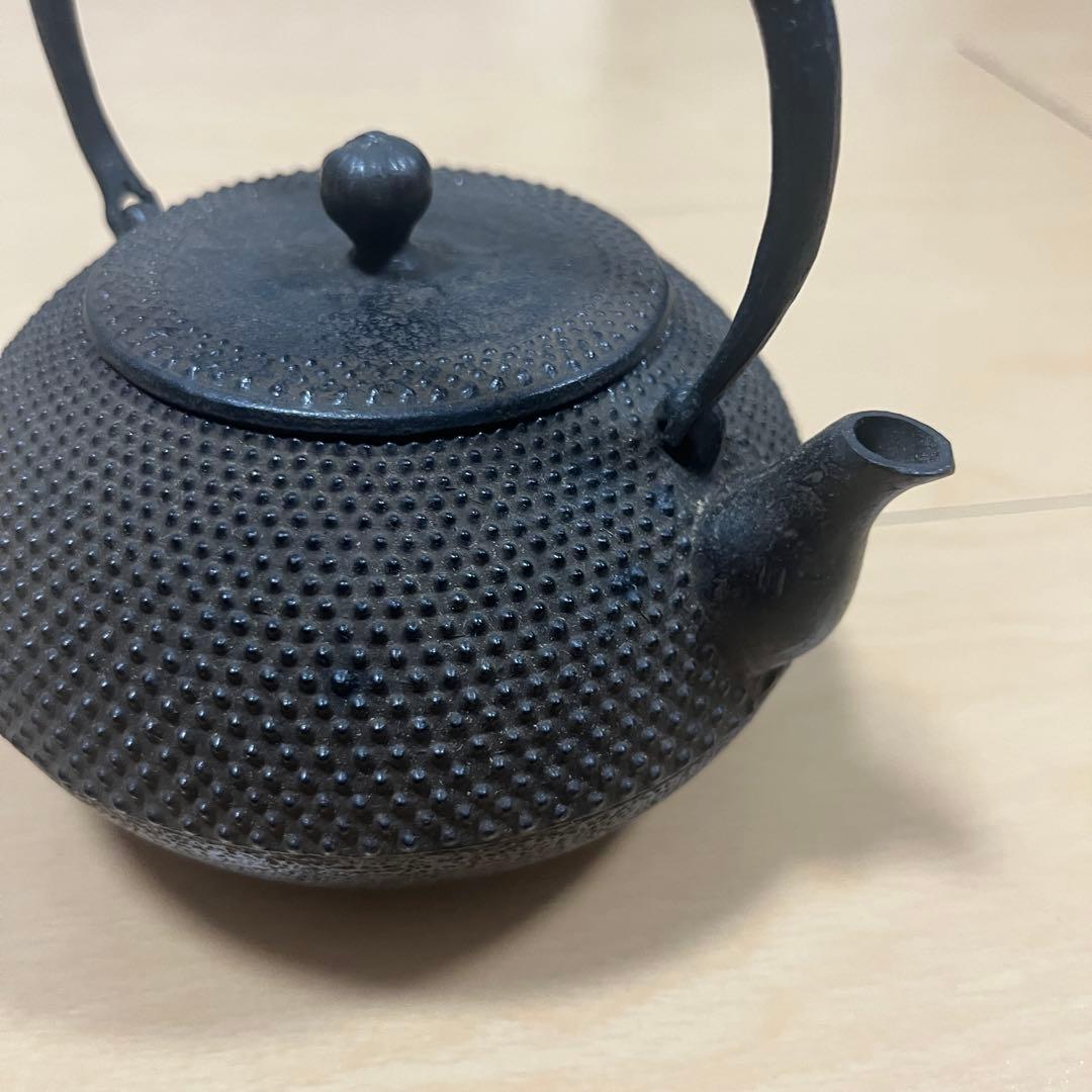 南部鉄器　鉄瓶　南部盛岡