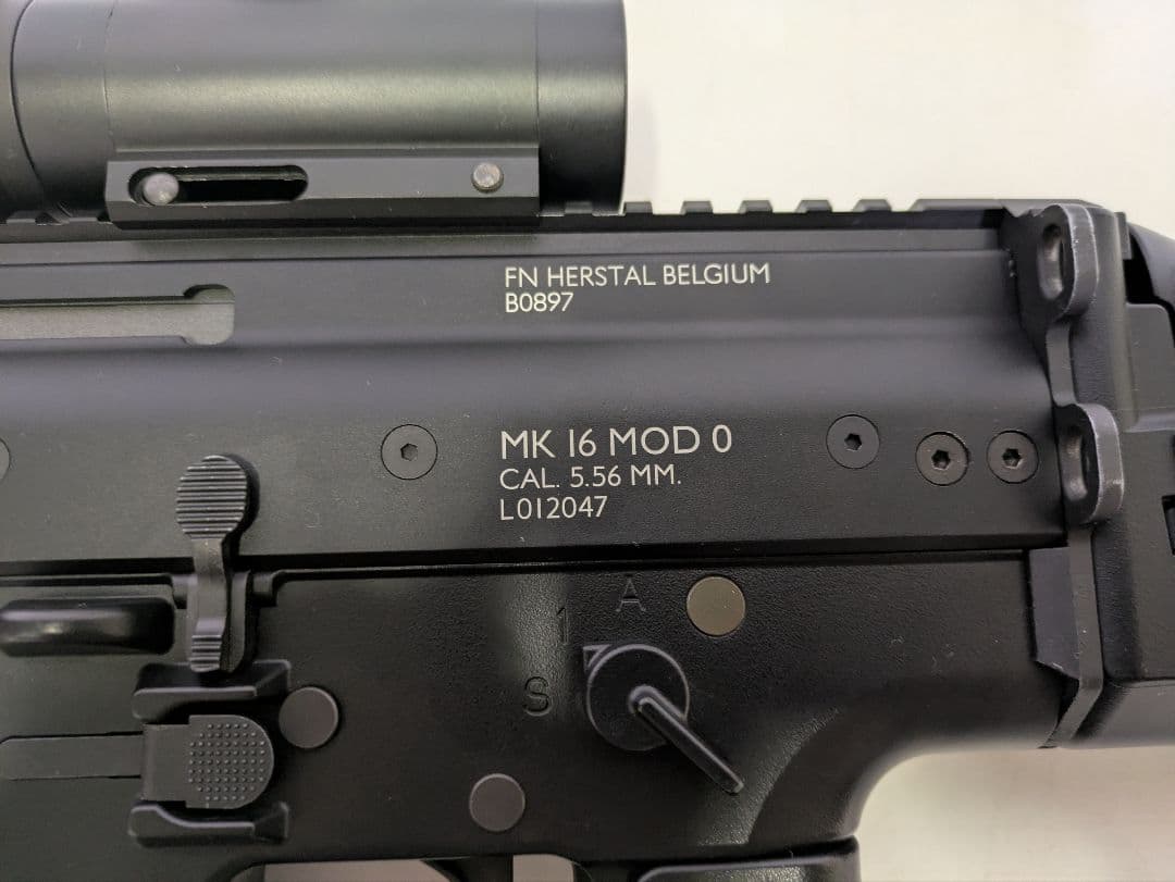 東京マルイ SCAR-L ブラック 次世代電動ガン 中古 多段マガジン3本付き