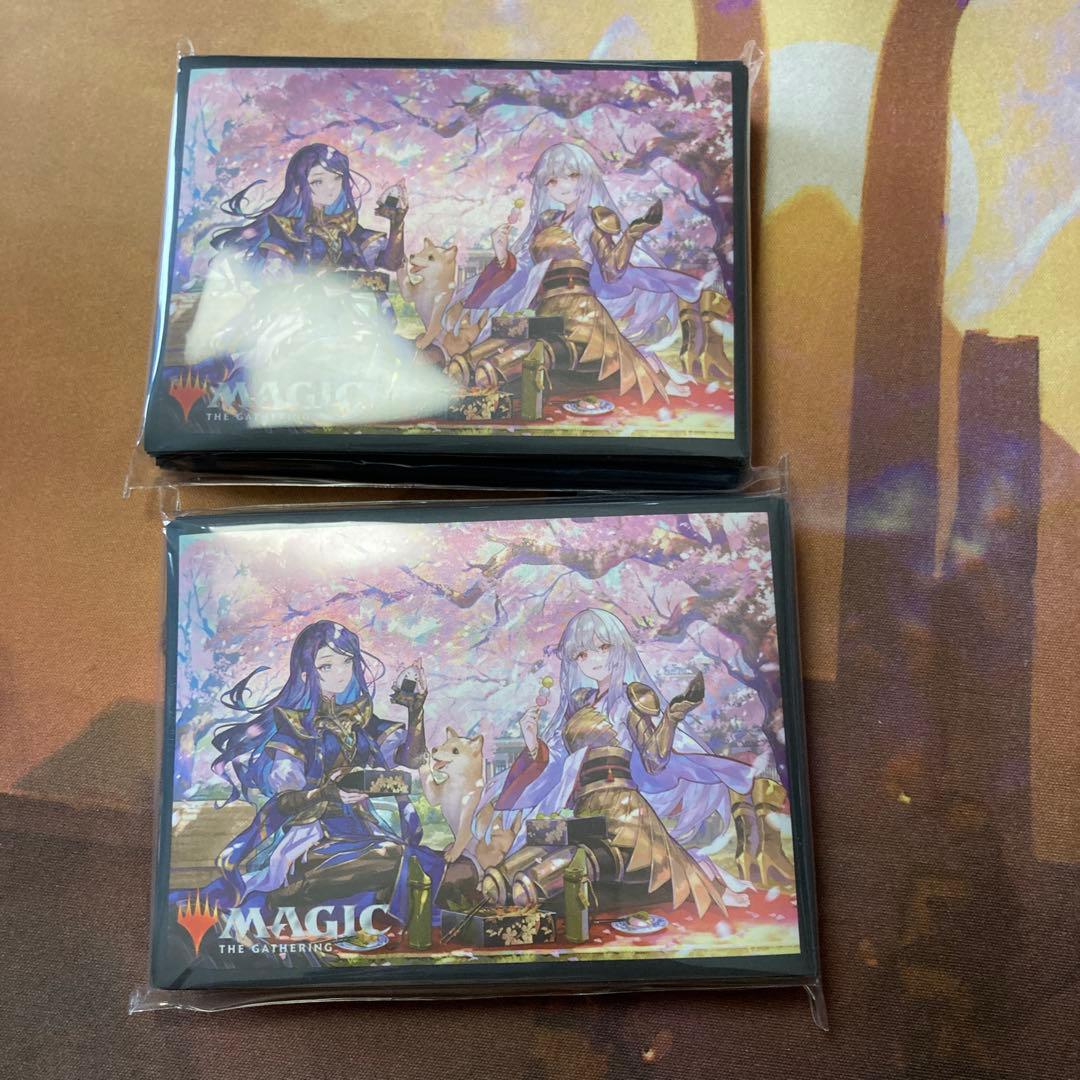 あ*こ様 MTG 放浪皇のお花見　放浪皇&ナーセット スリーブ　50枚入り　2個