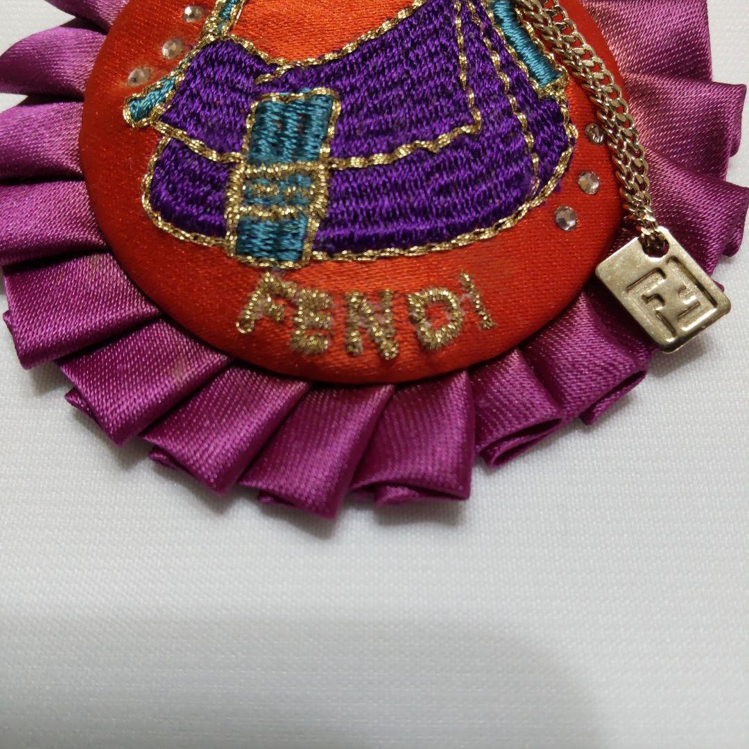 FENDI　ブローチ　フェンディ