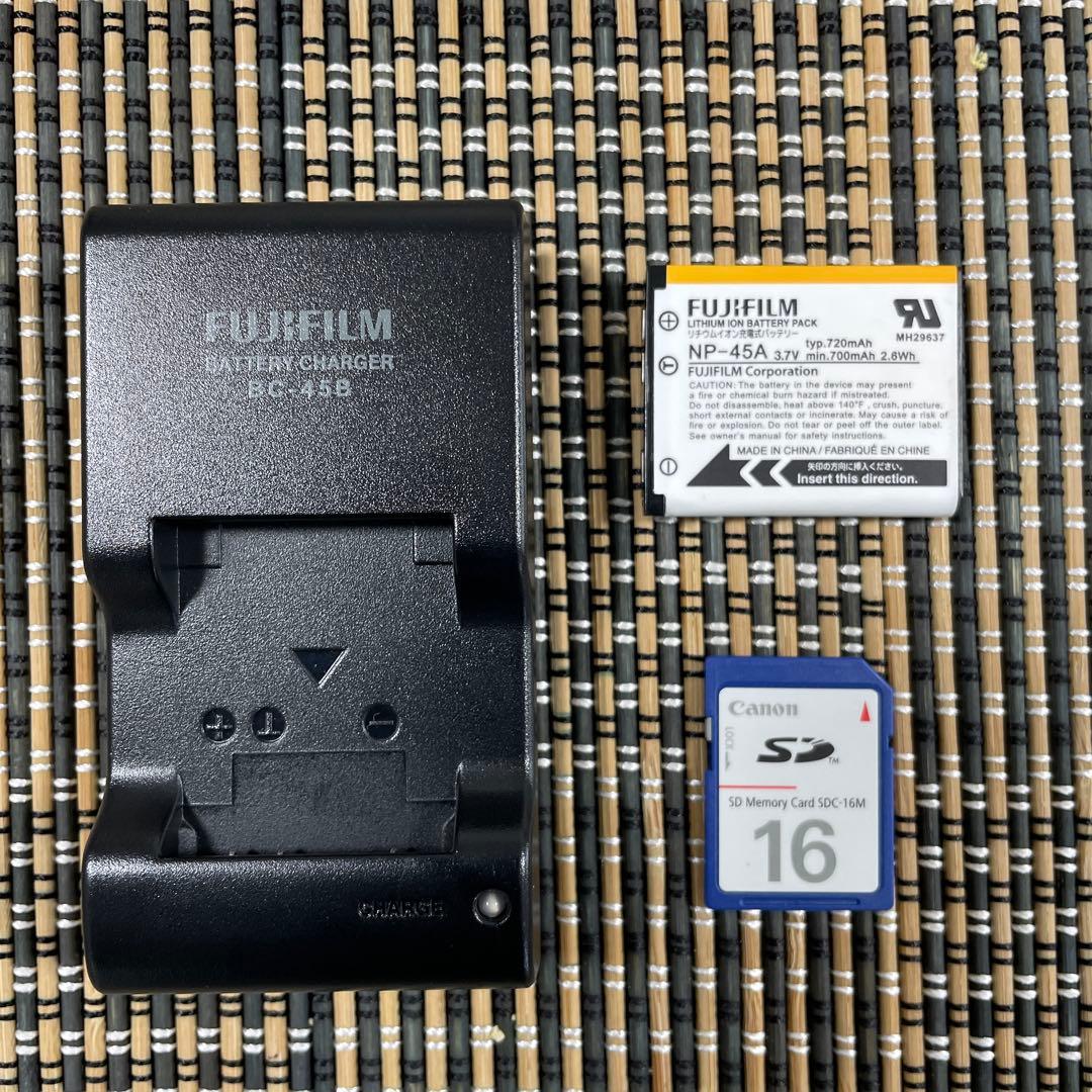 FUJIFILM FINEPIX Z90 パープル　バッテリー、SDカード付き