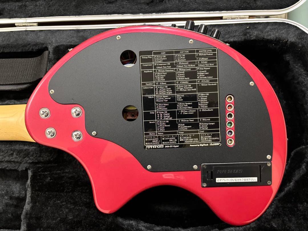 FERNANDES デジゾーハイパー(ジャンク)＋専用ハードケース＋付属品