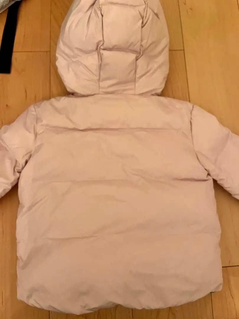 Burberry ピンク フード付きダウンコート　92cm 24m