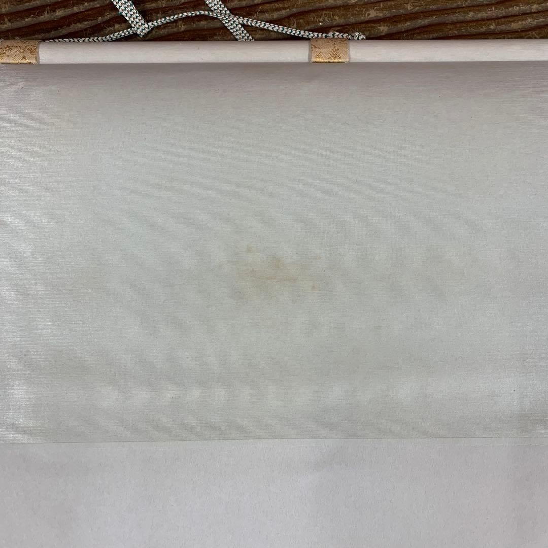 美品 掛け軸 柳沢寿江作 春宵図 桜 共箱 太巻き 縁起物