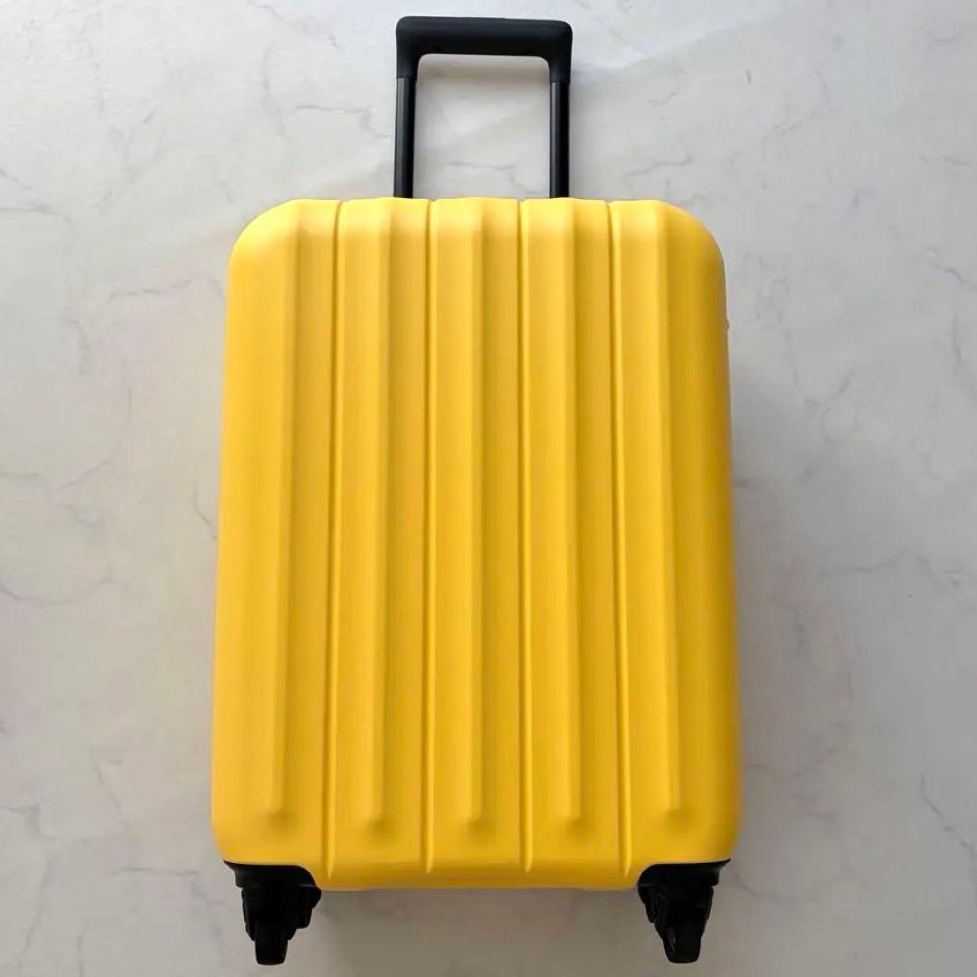 軽量1.8kg✨SUNCO 機内持込 スーツケース 35L LCC対応 イエロー