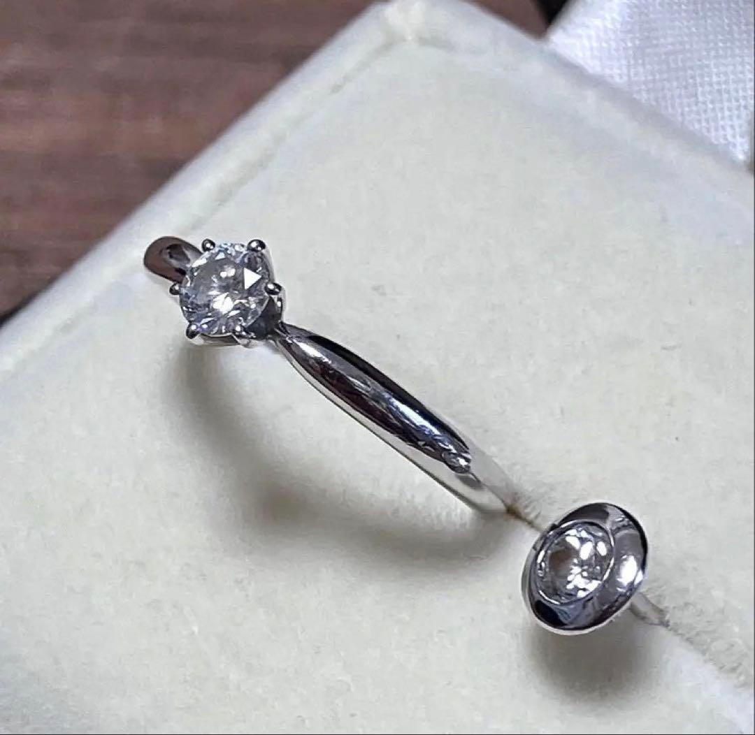 専用‼️D&D144ダイヤリングPT900144面カット