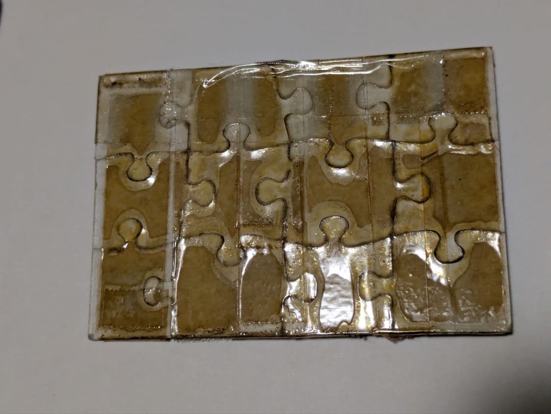 任天堂　ファミコン　当時物　ジグソーパズル　ミニ　12ピース　昭和レトロ