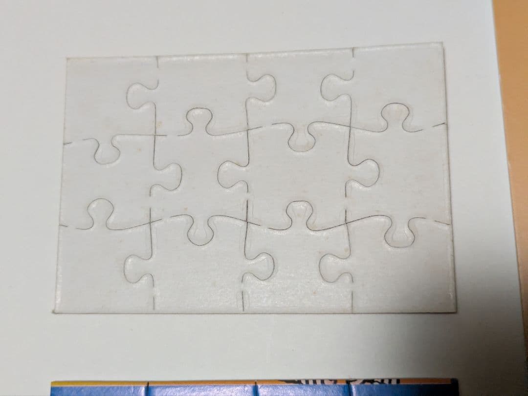 任天堂　ファミコン　当時物　ジグソーパズル　ミニ　12ピース　昭和レトロ