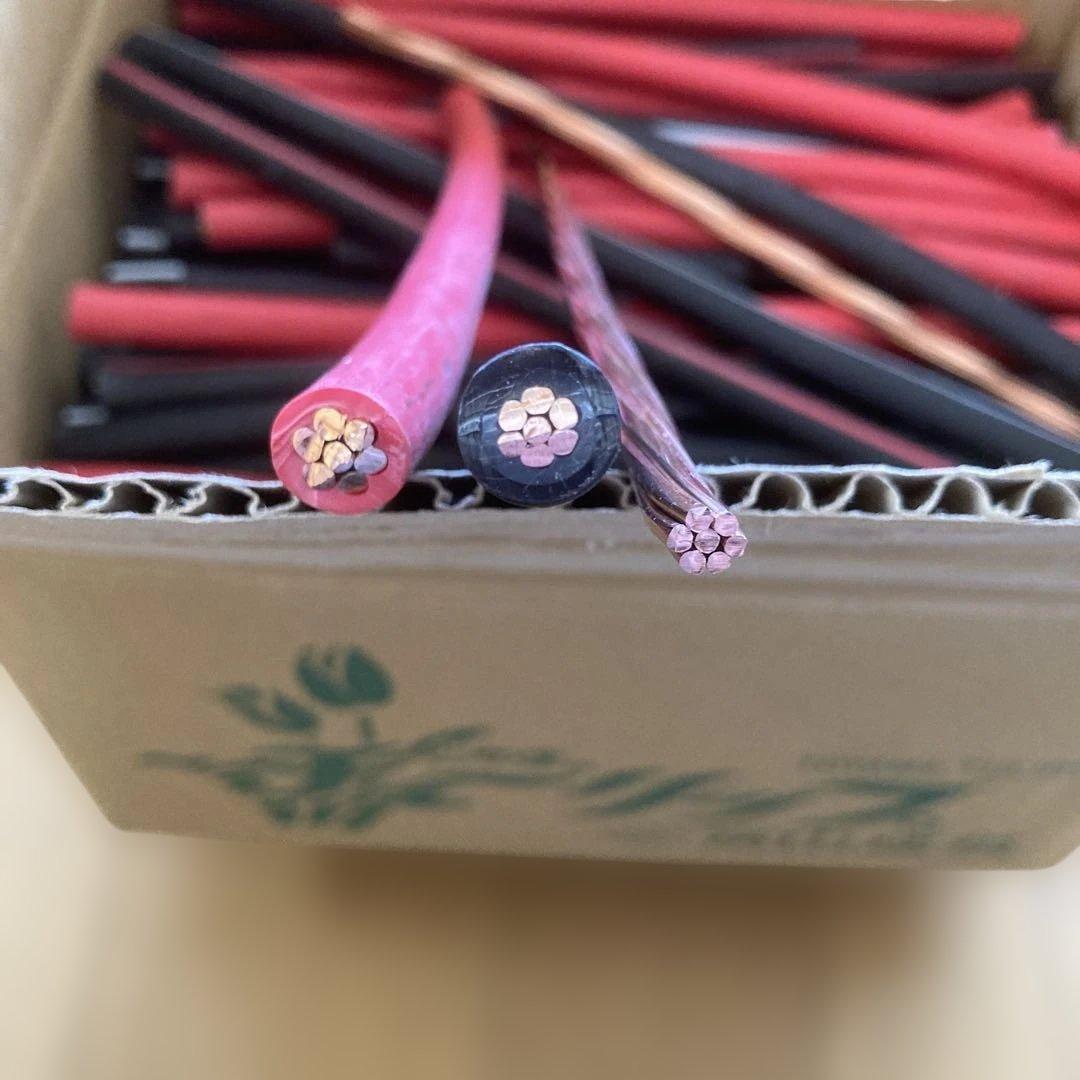 ピカ銅　被覆付き銅線　約12kg