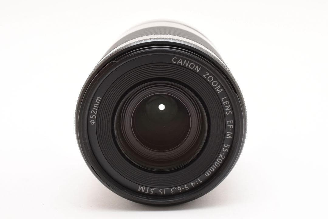 【美品】 Canon EF-M 55-200mm IS STM ズームレンズ