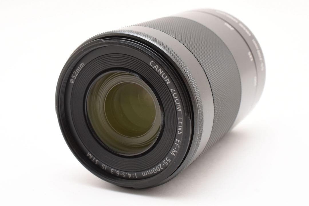 【美品】 Canon EF-M 55-200mm IS STM ズームレンズ