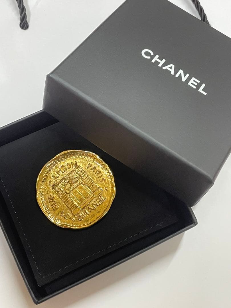 CHANEL 31 RUE CAMBON シャネル 1131 ゴールド ブローチ