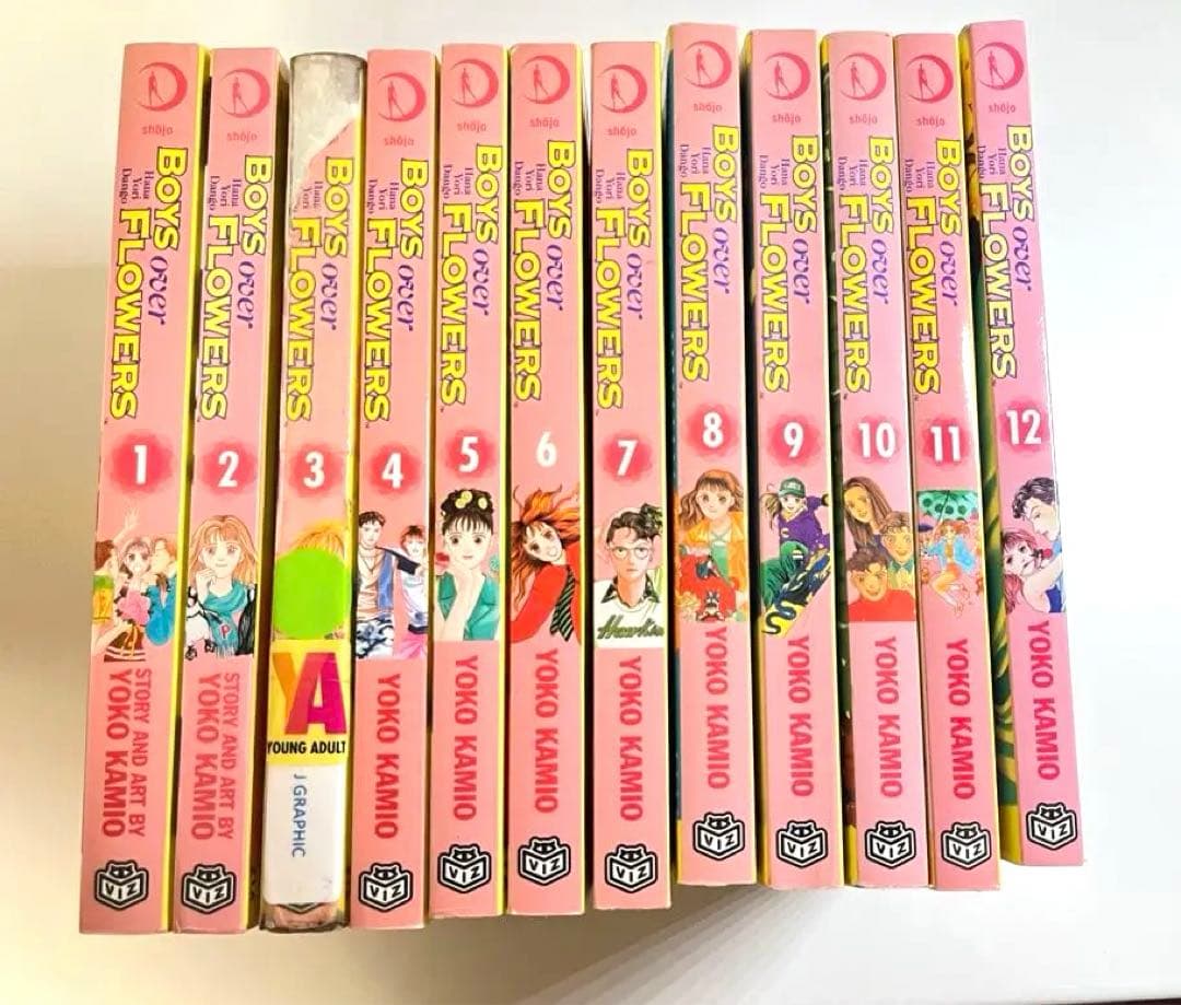 Boys Over Flowers 花より男子 英語版　1-12巻セット