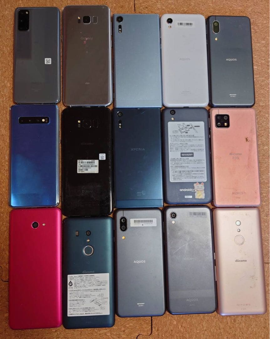 15台 まとめて ジャンク Android アンドロイド スマホ