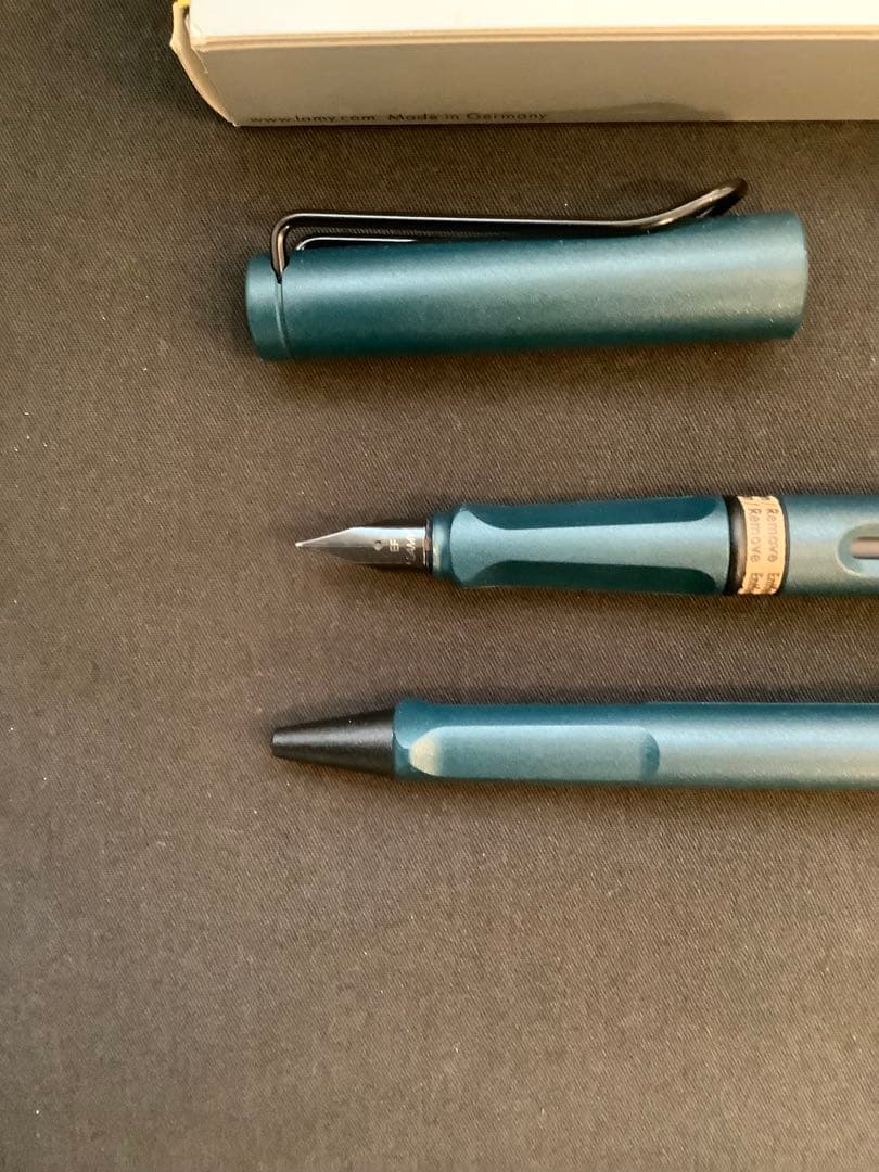 Lamy サファリ 万年筆•ボールペン 2017限定ぺトロール 新品