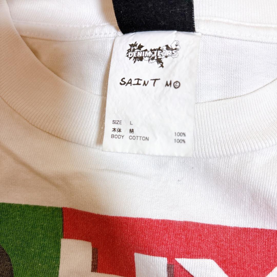 セントマイケル LIVES CREW Tシャツ 24SS Lサイズ