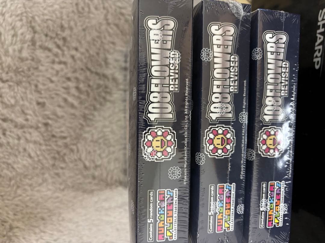 シュリンク付き　村上隆 108フラワーズREVISED　英語版イベント一式セット