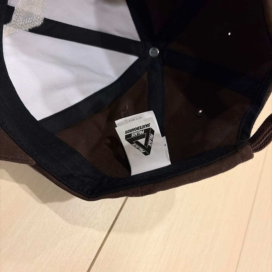 帽子 PALACE P 6-PANEL CAP BROWN