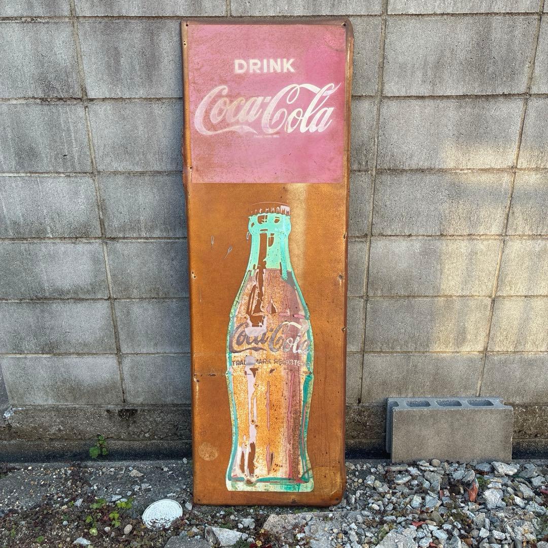 60sレトロコカコーラ看板